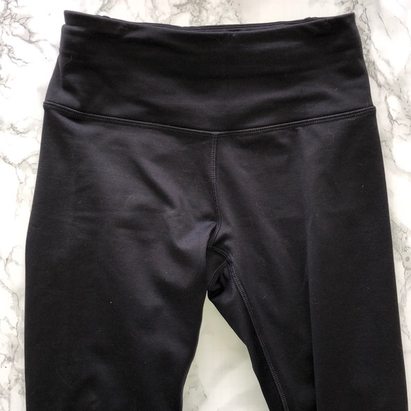 Fleece lined black leggings - Picture 2 of 4
